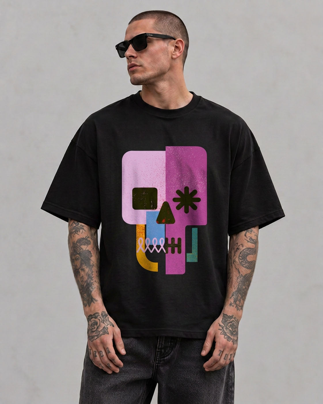 Encrypted Skull T-Shirt