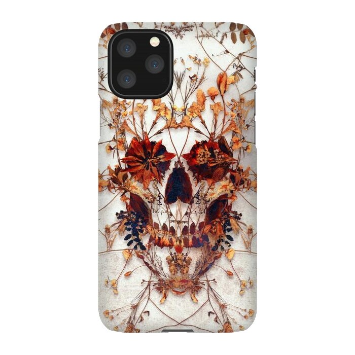 Sugar Skull iPhone 15 Case, Floral Skull iPhone Case, Skull Halloween iPhone 14 Case