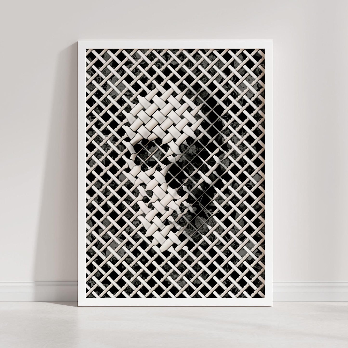 Skull Art Poster, Black And White Art by Ali Gulec | Canvas, Paper & Framed Gift Options