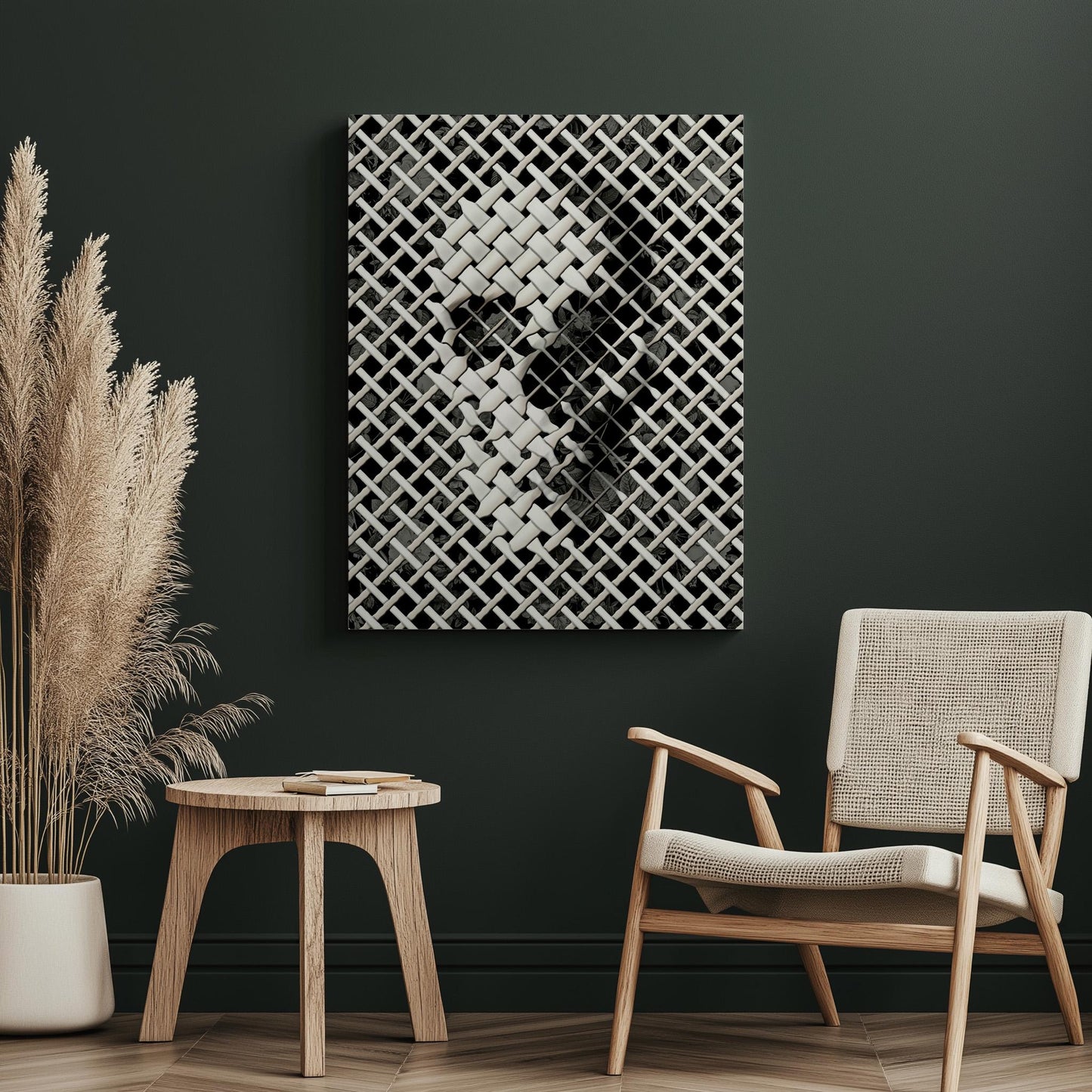 Skull Art Poster, Black And White Art by Ali Gulec | Canvas, Paper & Framed Gift Options