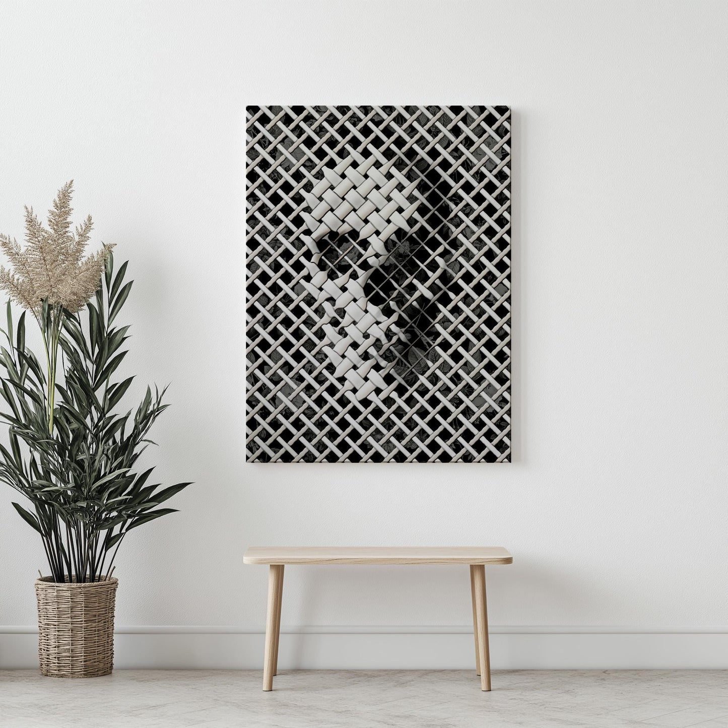 Skull Art Poster, Black And White Art by Ali Gulec | Canvas, Paper & Framed Gift Options