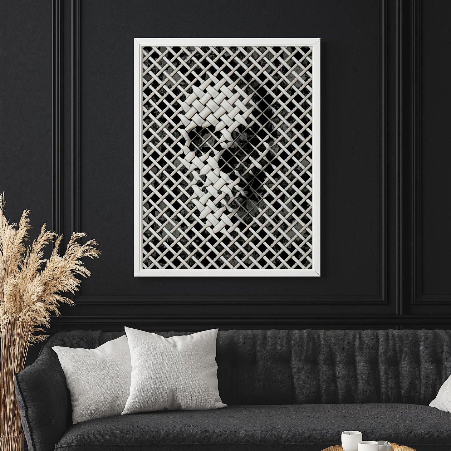 Skull Art Poster, Black And White Art by Ali Gulec | Canvas, Paper & Framed Gift Options