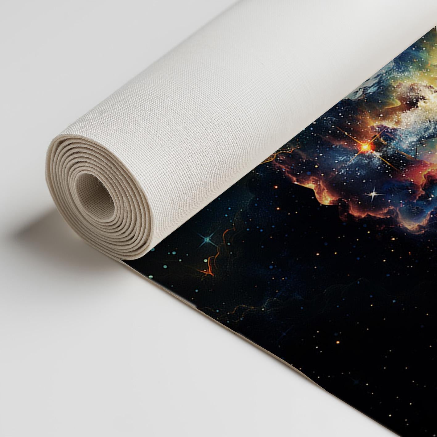 Galaxy Skull Illustration | Space-Themed Art on Canvas & Framed Options