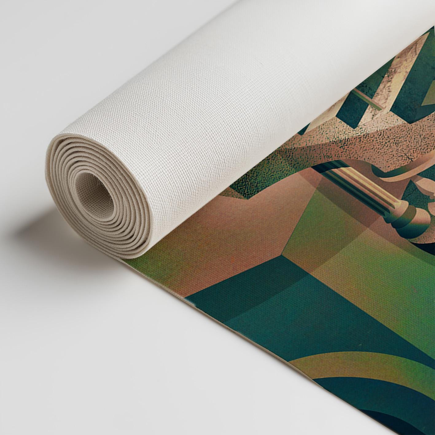 Architectural Skull Art Print | Surreal Design on Canvas & Framed Options