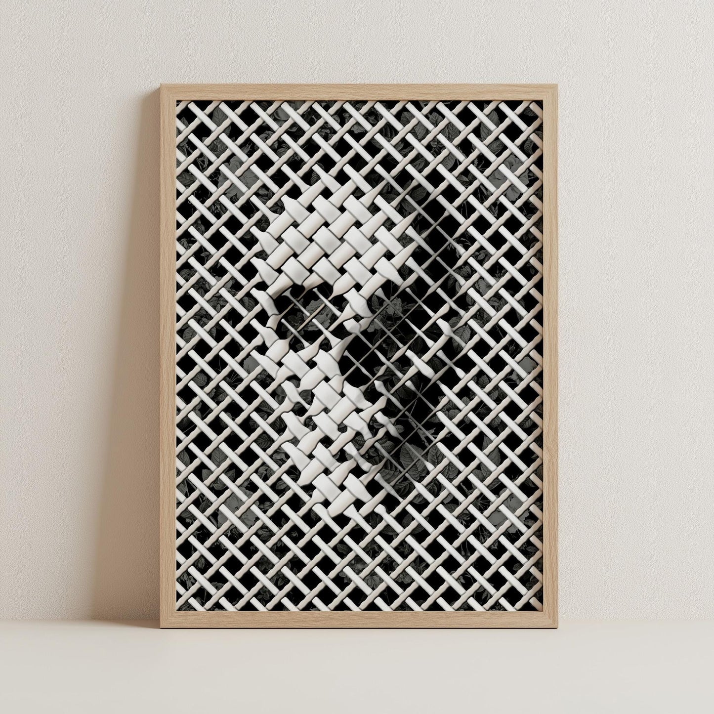Skull Art Poster, Black And White Art by Ali Gulec | Canvas, Paper & Framed Gift Options
