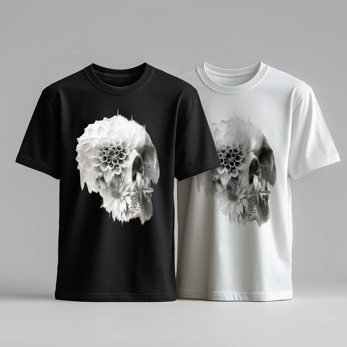 Authentic Skull Unisex T-shirt, Bold Skull Design Shirt Gift