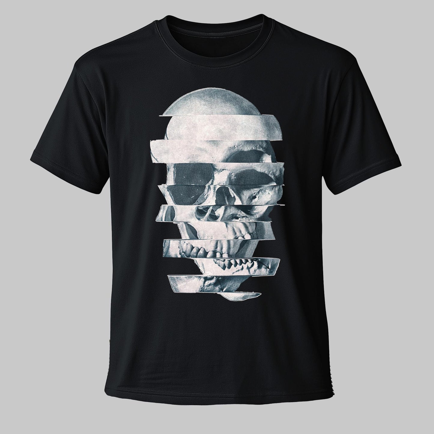 Skull Unisex T shirt, Abstract Skull Clothing Gift