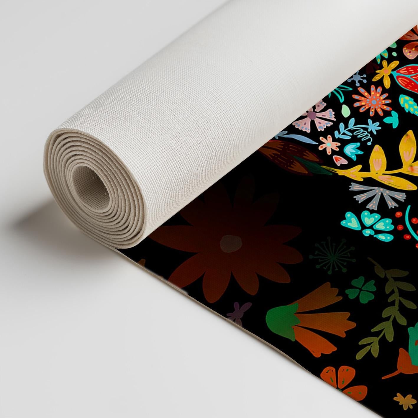 Botanical Skull Illusion Art Print - Unique Floral Composition