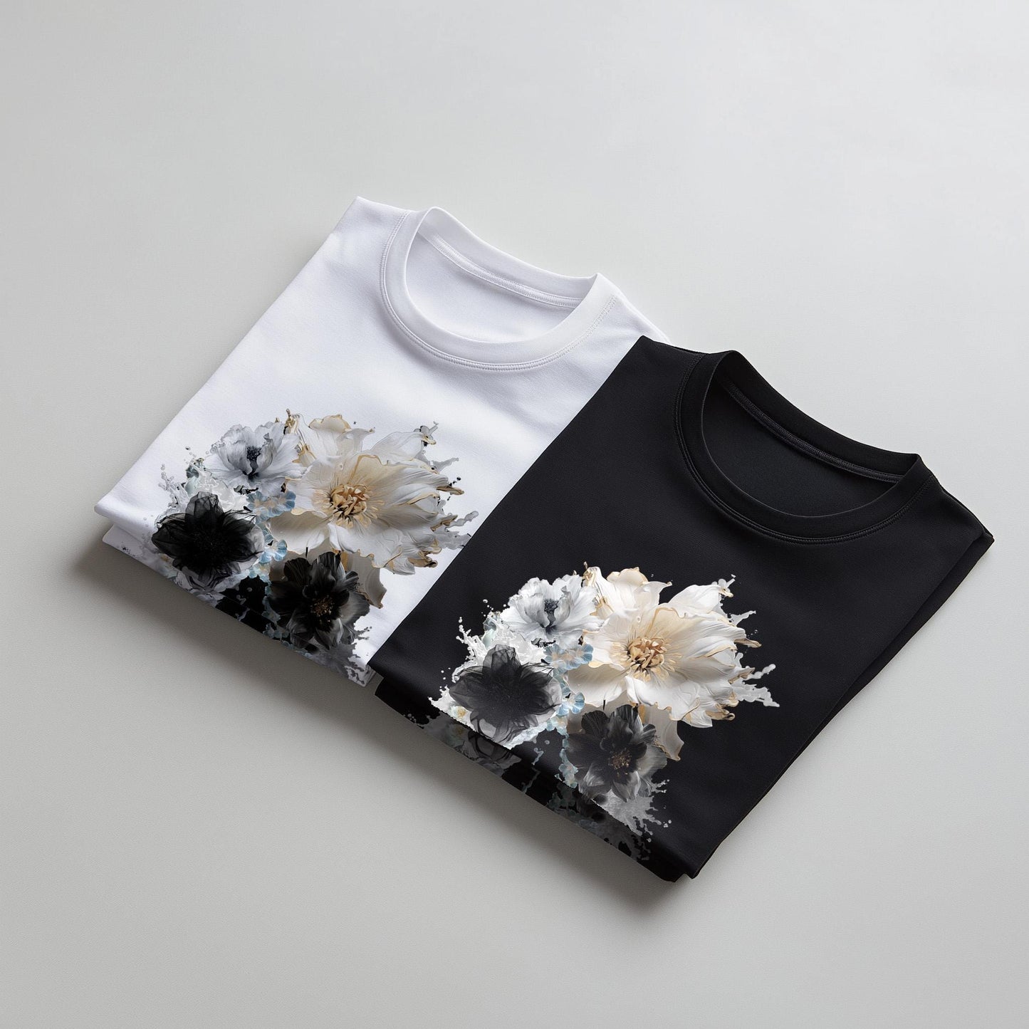 Bloom Skull Men's T shirt, Skull Art Unisex Gift For Him