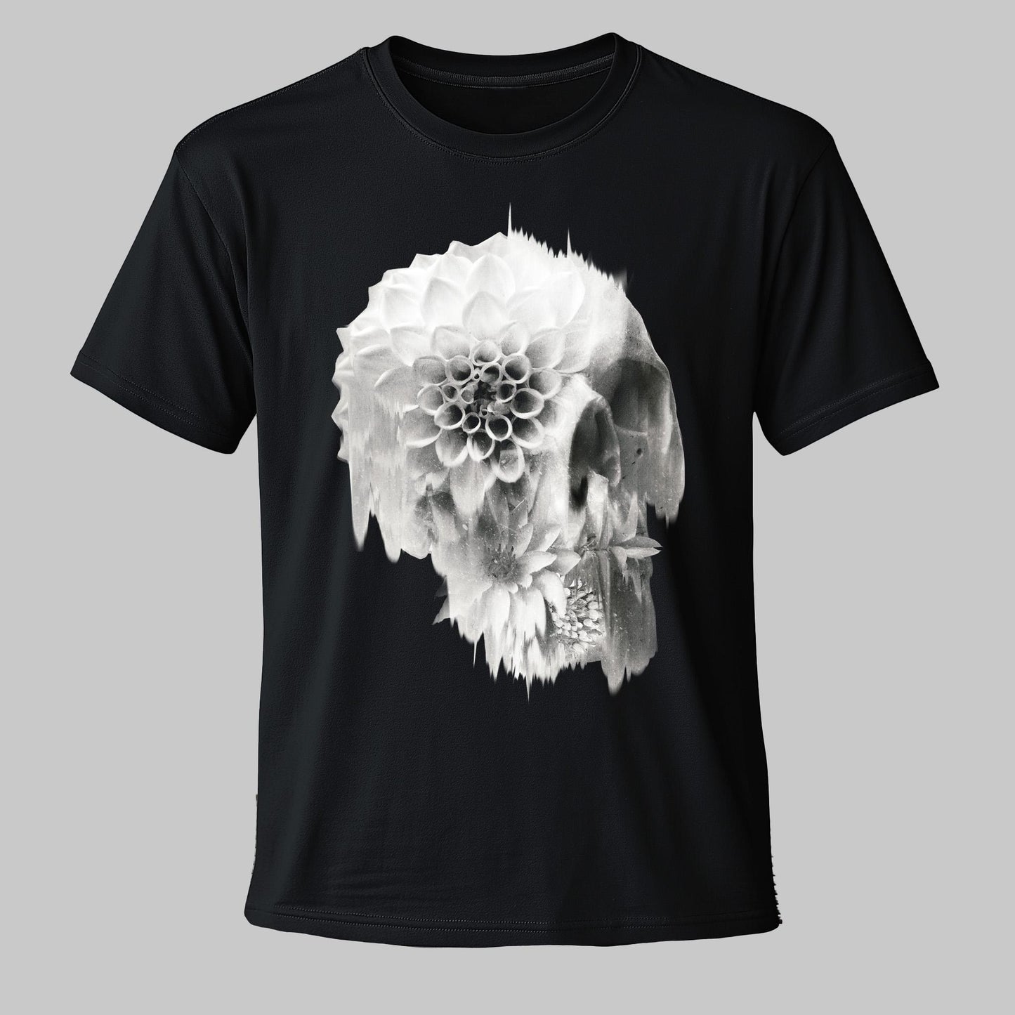 Authentic Skull Unisex T-shirt, Bold Skull Design Shirt Gift