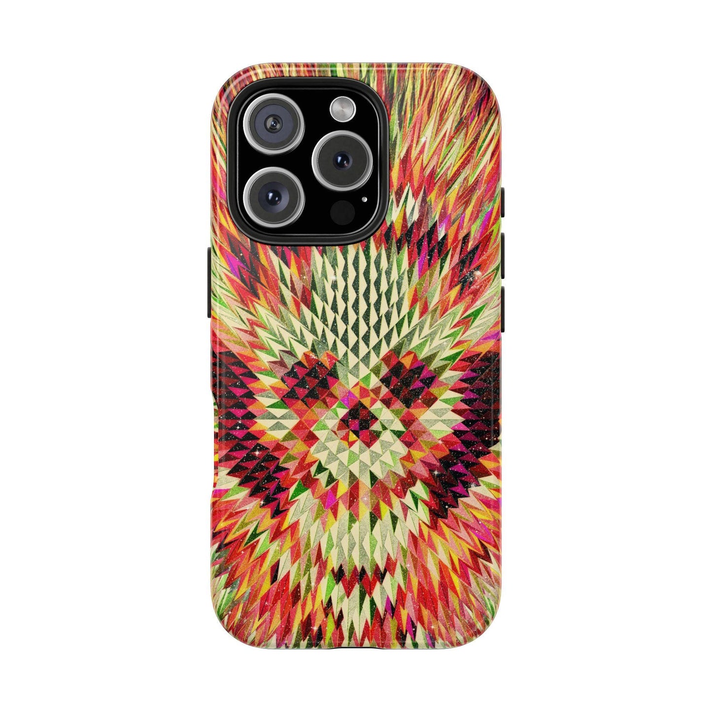 Colorful Skull Tough Phone Cases, Colorful Abstract Art, Skull iPhone Case, Protective Cover, Unique Phone Accessories