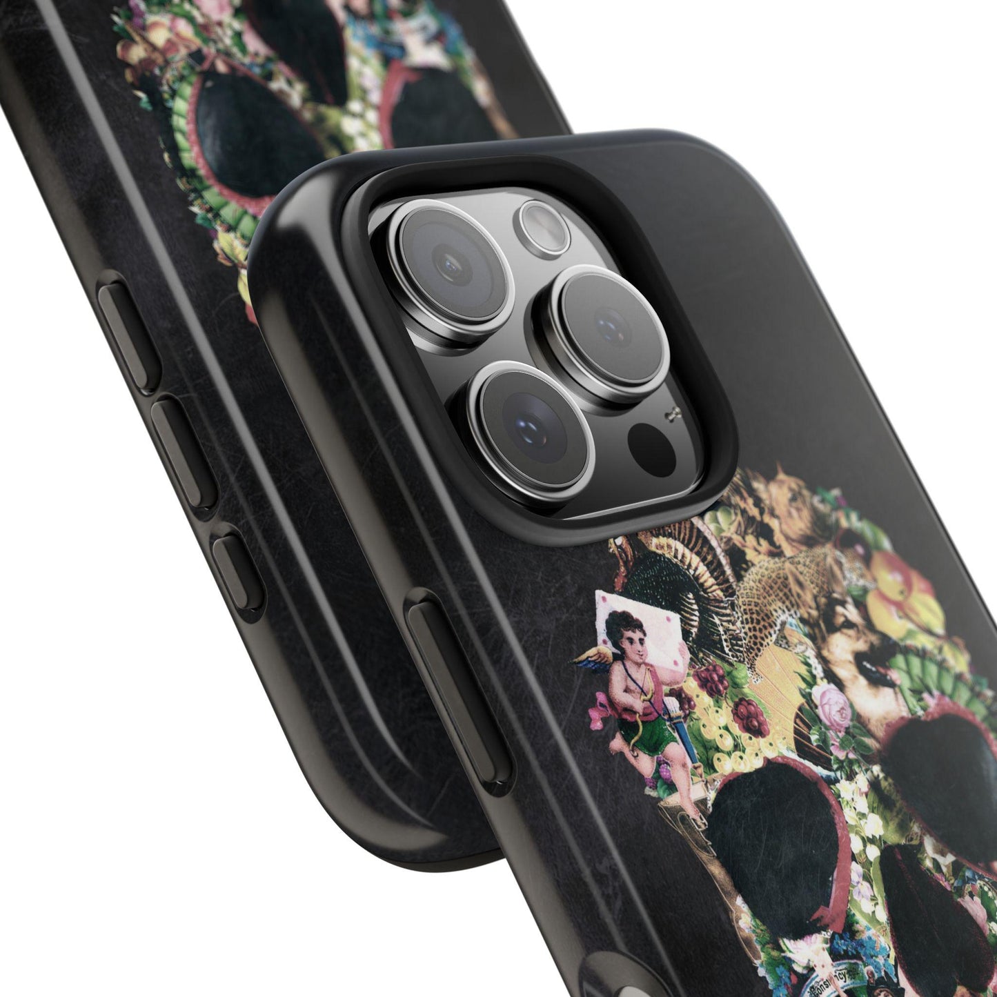 Abstract Skull Tough Phone Cases, Colorful Skull Art, iPhone Case, Protective Cover, Unique Phone Accessories