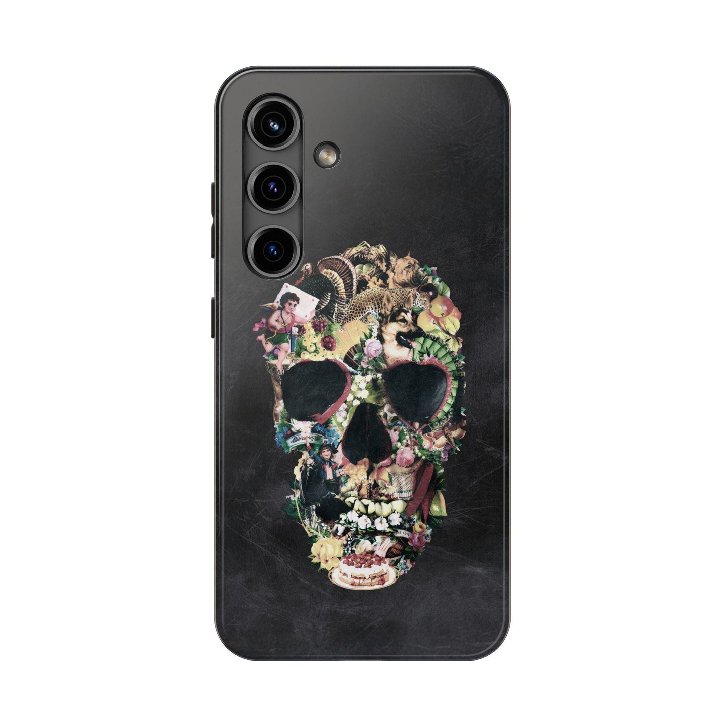 Abstract Skull Tough Phone Cases, Colorful Skull Art, iPhone Case, Protective Cover, Unique Phone Accessories