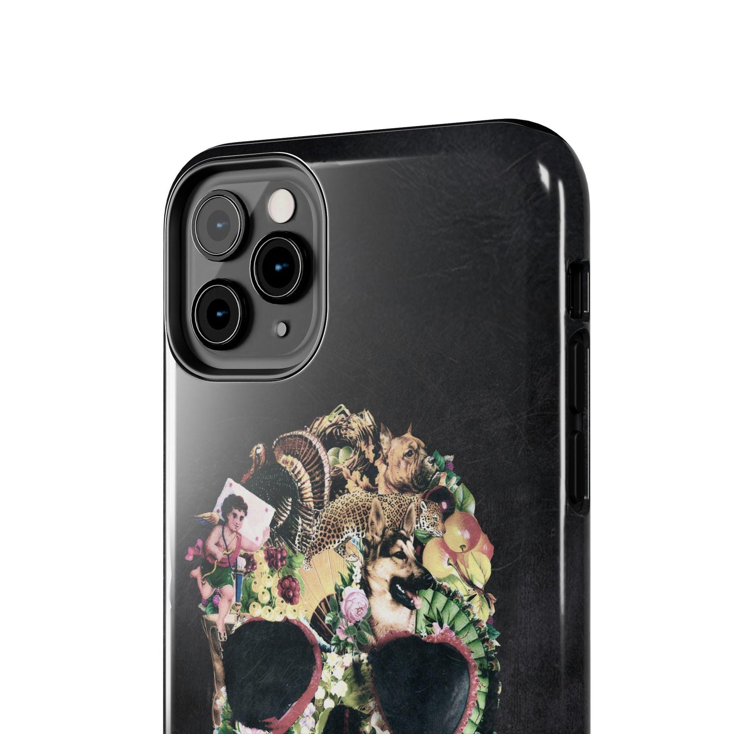 Abstract Skull Tough Phone Cases, Colorful Skull Art, iPhone Case, Protective Cover, Unique Phone Accessories